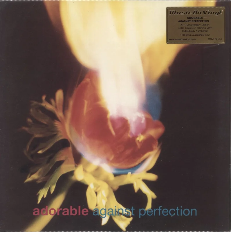 Adorable Against Perfection - 25th Anniversary - 180 Gram Orance Marble Vinyl UK Vinyl LP
