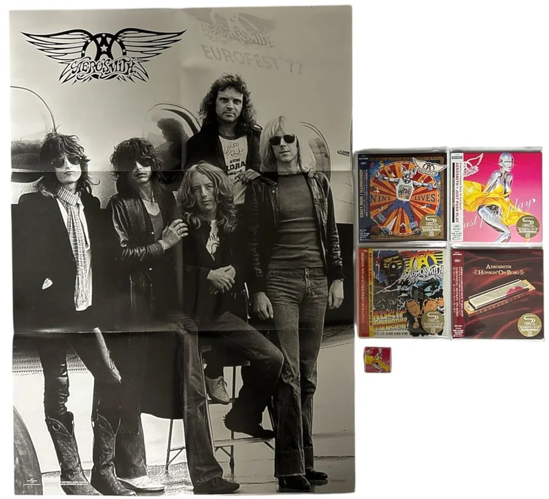 Aerosmith Columbia Later Years 1997-2012 | SHM-CD Japanese 4-Album Bundle Japanese SHM CD