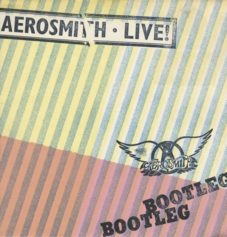 Aerosmith Live! Bootleg Dutch 2-LP vinyl set