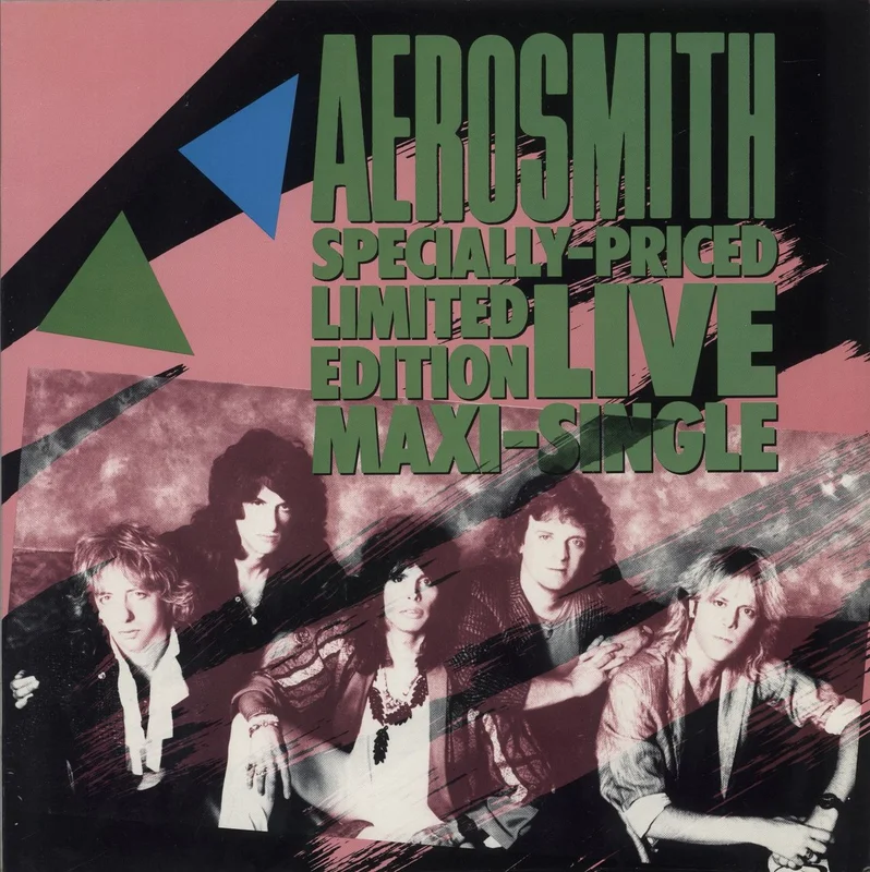 Aerosmith Live E.P. Canadian 12" vinyl