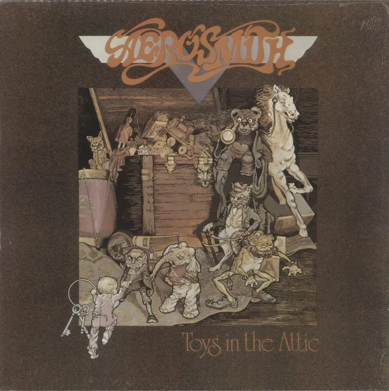 Aerosmith Toys In The Attic - Open Shrink UK Vinyl LP