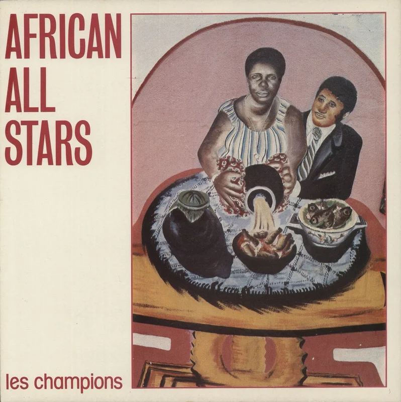 African All Stars Les Champions French Vinyl LP