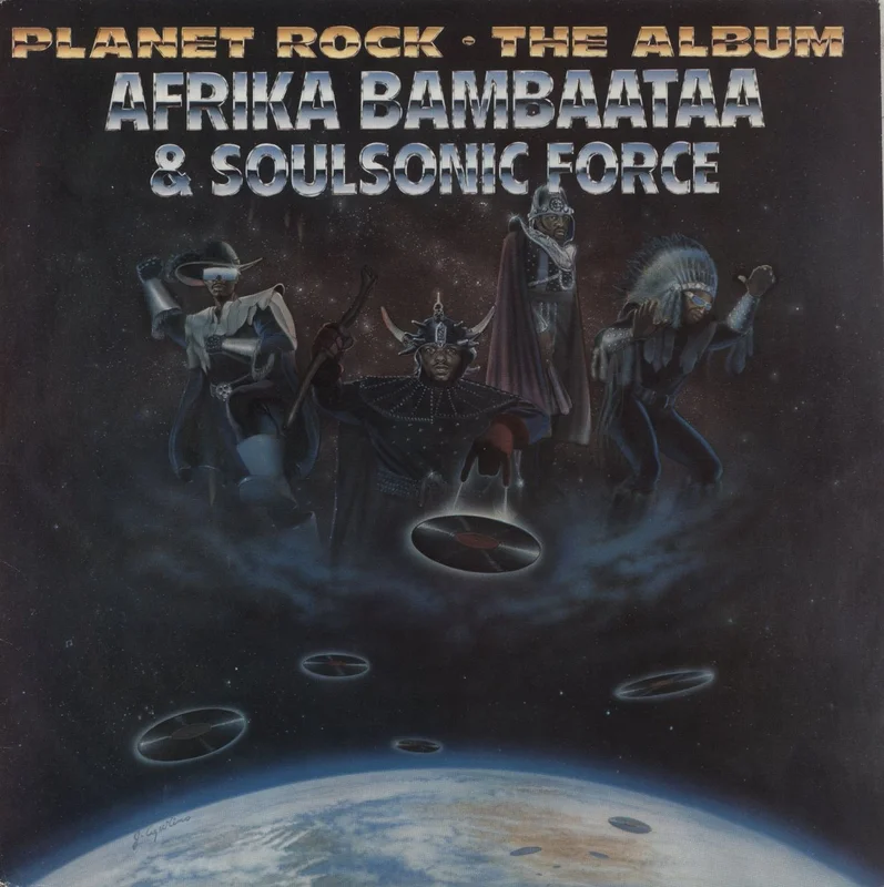 Afrika Bambaataa Planet Rock: The Album - EX US Vinyl LP