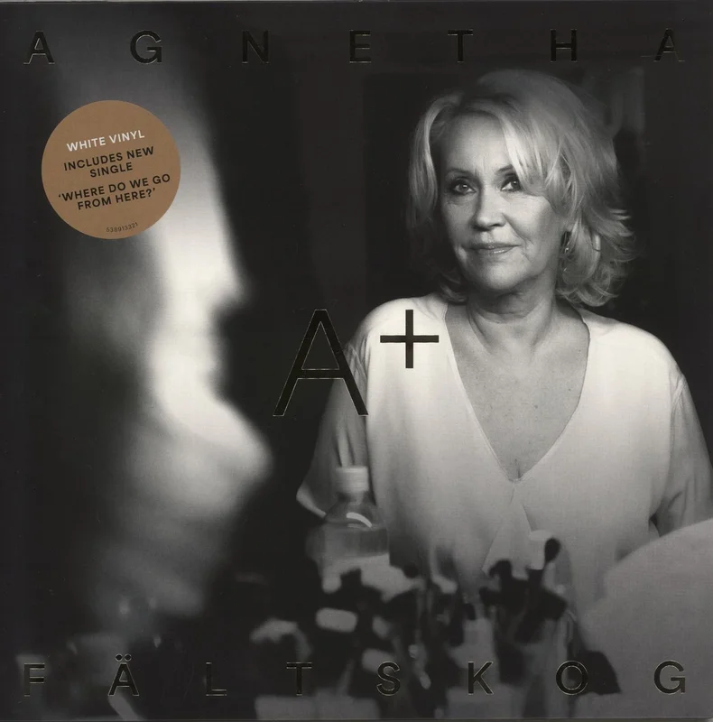 Agnetha Fltskog A+ - White Vinyl UK Vinyl LP