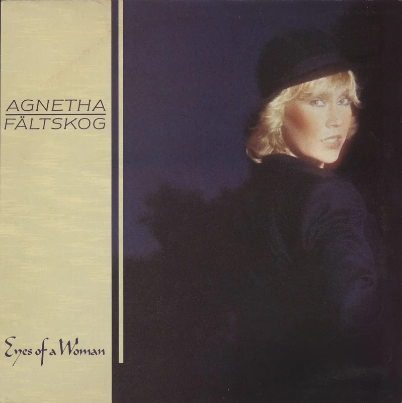 Agnetha Fltskog Eyes Of A Woman + Press Pack UK Promo Vinyl LP