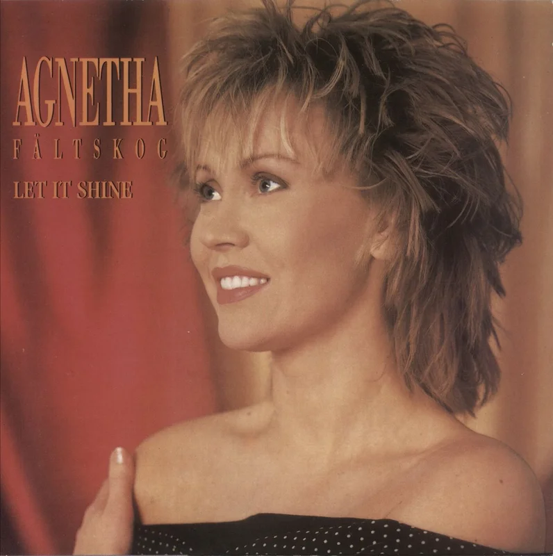 Agnetha Fltskog Let It Shine UK 7" vinyl