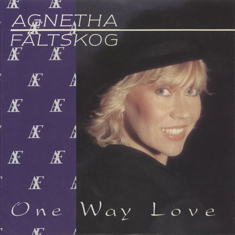 Agnetha Fltskog One Way Love Dutch 7" vinyl