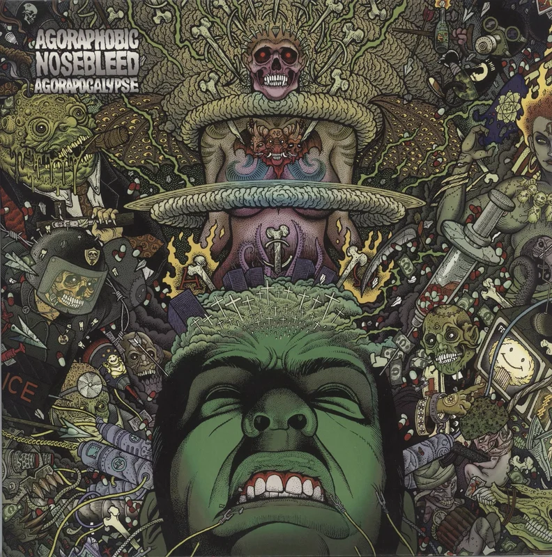 Agoraphobic Nosebleed Agorapocalypse US Vinyl LP