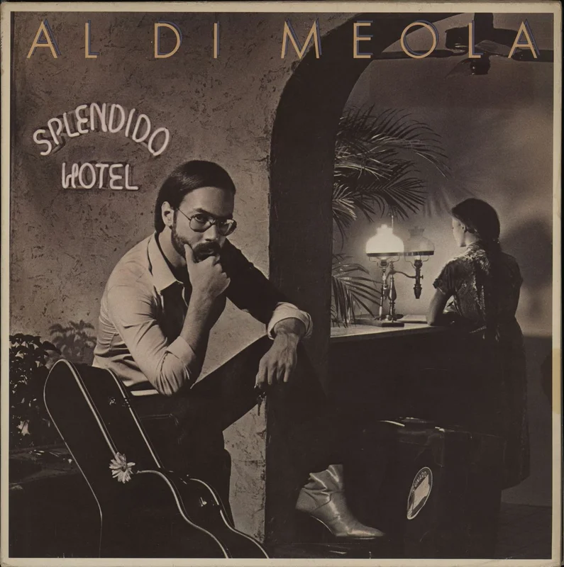 Al Di Meola Splendido Hotel US Promo 2-LP vinyl set