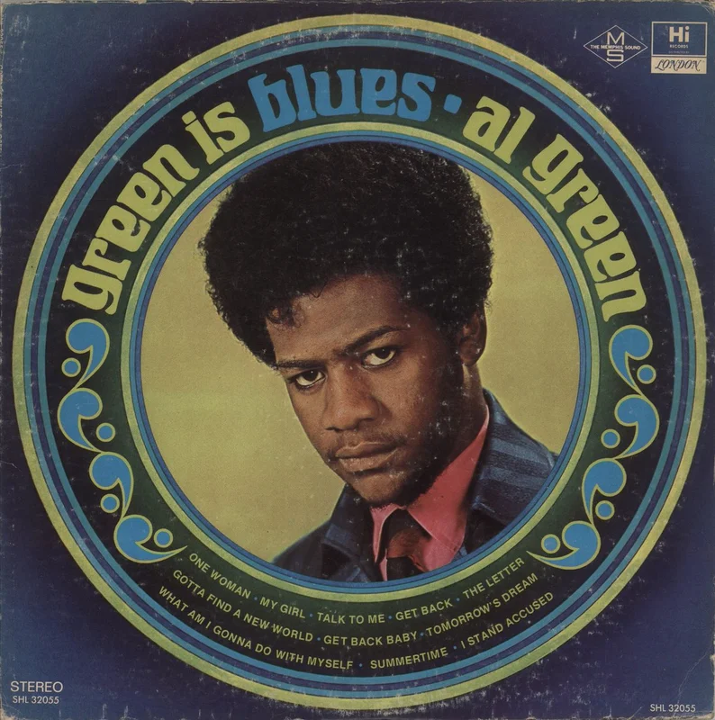 Al Green Green Is Blues US Vinyl LP