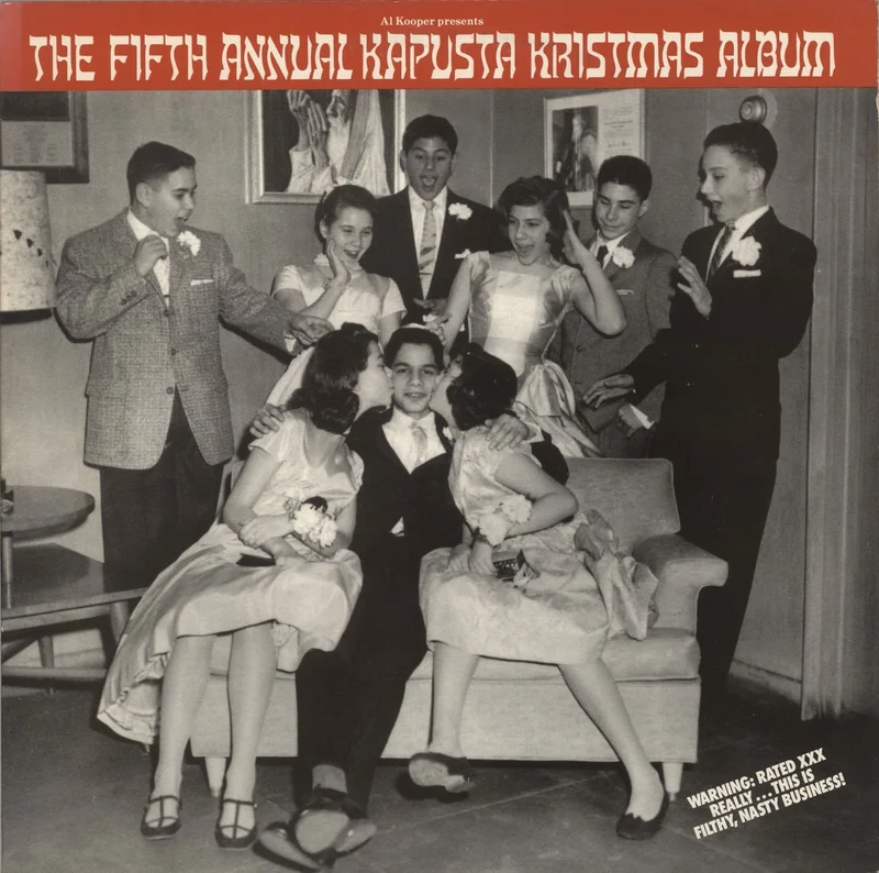 Al Kooper The Fifth Annual Kapusta Kristmas Album US Vinyl LP