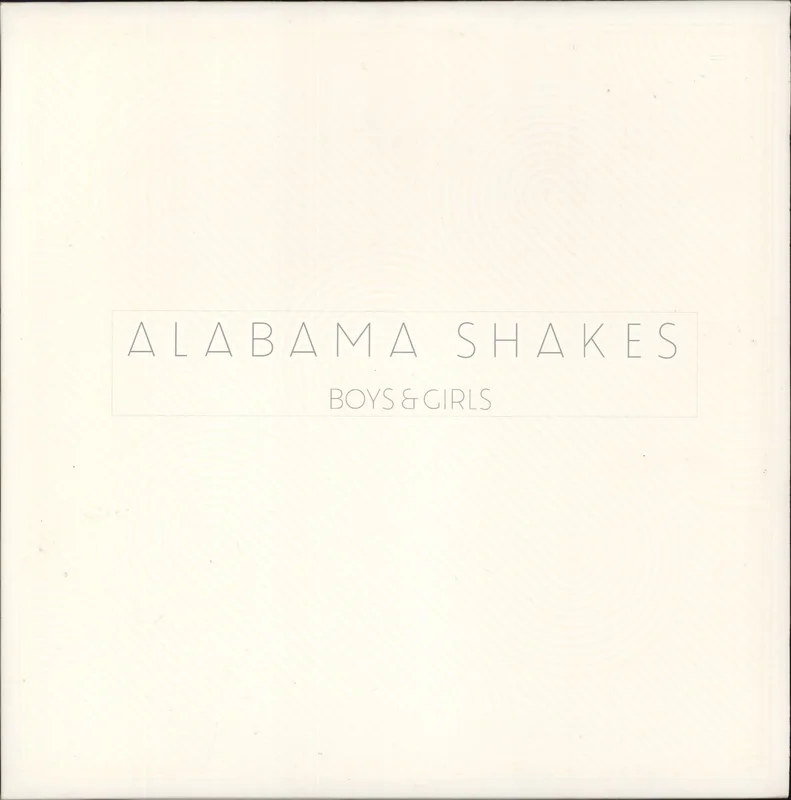 Alabama Shakes Boys & Girls US Vinyl LP