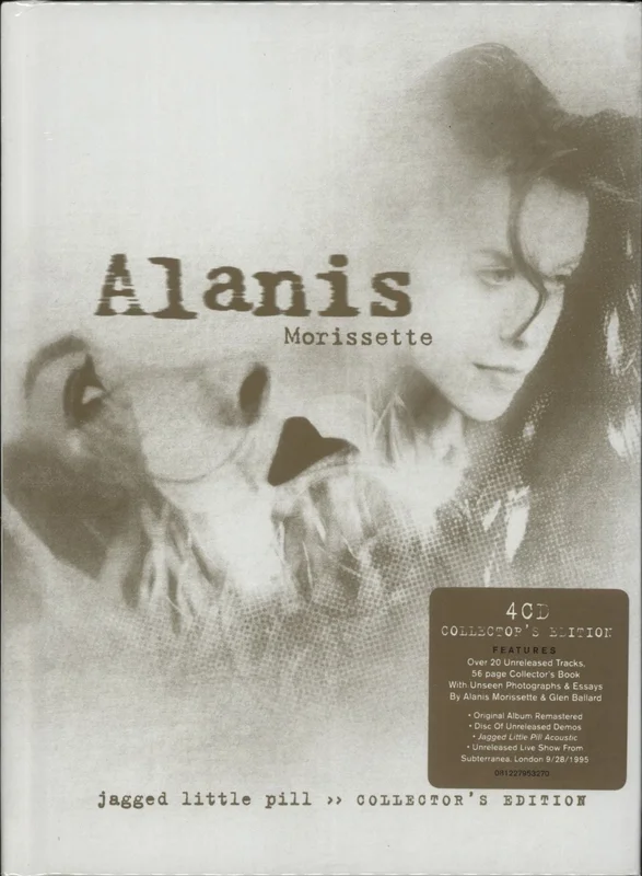 Alanis Morissette Jagged Little Pill - Sealed Deluxe Edition + Notepad UK 4-CD set