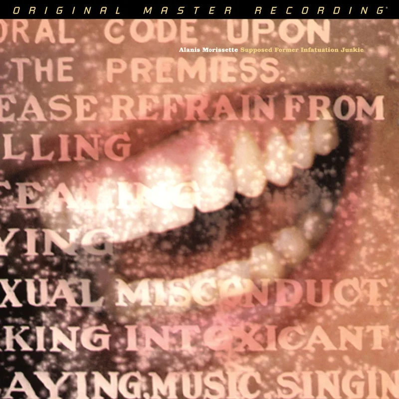 Alanis Morissette Supposed Former Infatuation Junkie - Original Master Recording 180 Gram 33RPM - Sealed US 2-LP vinyl set