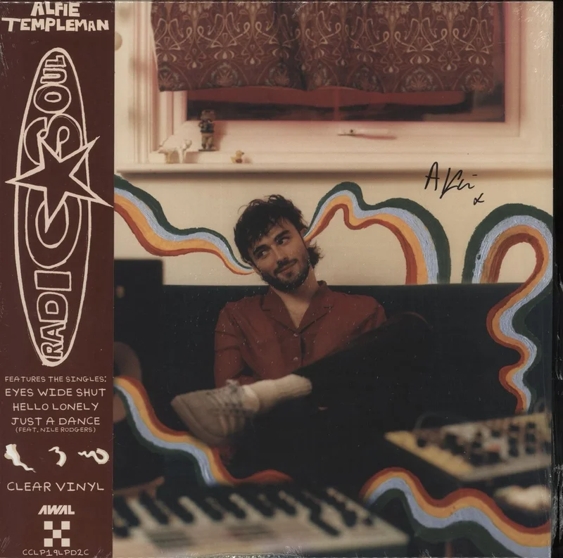 Alfie Templeman Radiosoul - Clear Vinyl - Autographed UK Vinyl LP