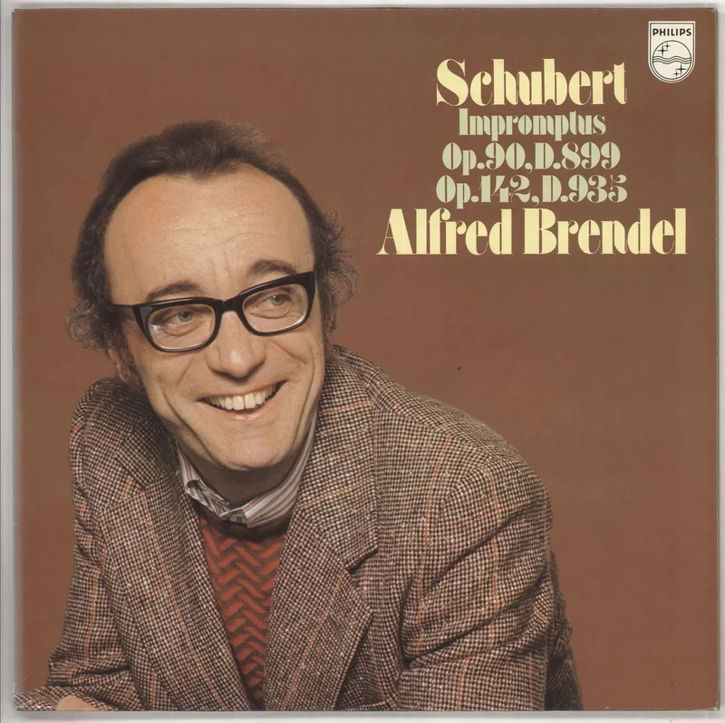 Alfred Brendel Schubert Impromptus Op.90, D.899 & Op.142, D.935 Dutch Vinyl LP