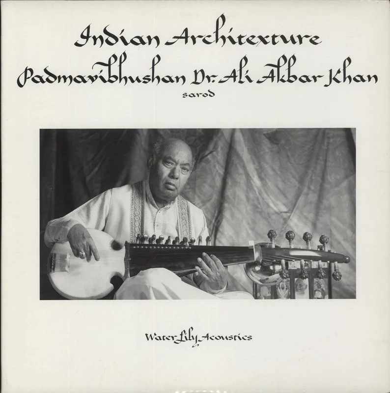 Ali Akbar Khan Indian Architexture US Vinyl LP
