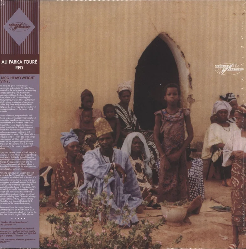 Ali Farka Toure Red - 180g Vinyl UK Vinyl LP