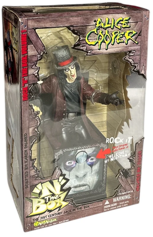 Alice Cooper Alice 'N' The Box UK Memorabilia