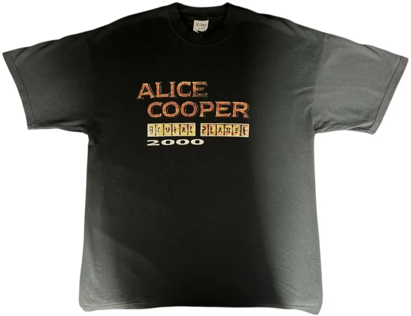 Alice Cooper Brutal Planet 2000 UK T-shirt