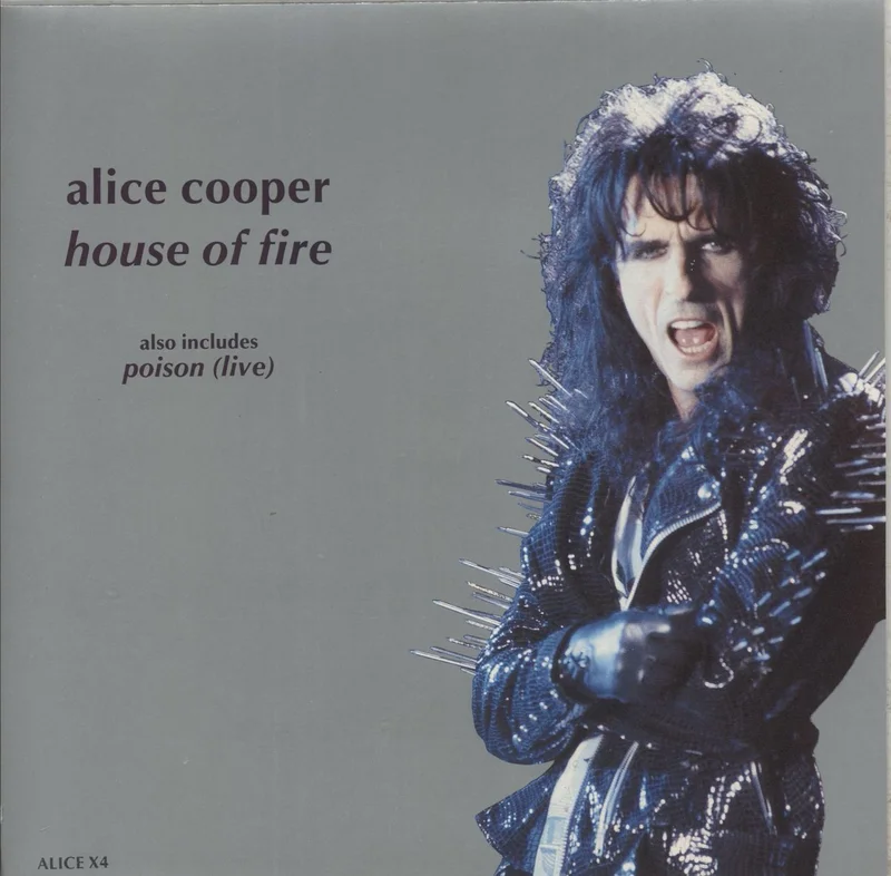 Alice Cooper House Of Fire UK 7" vinyl