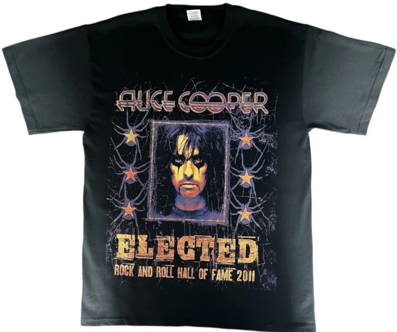 Alice Cooper Rock And Roll Hall Of Fame UK T-shirt