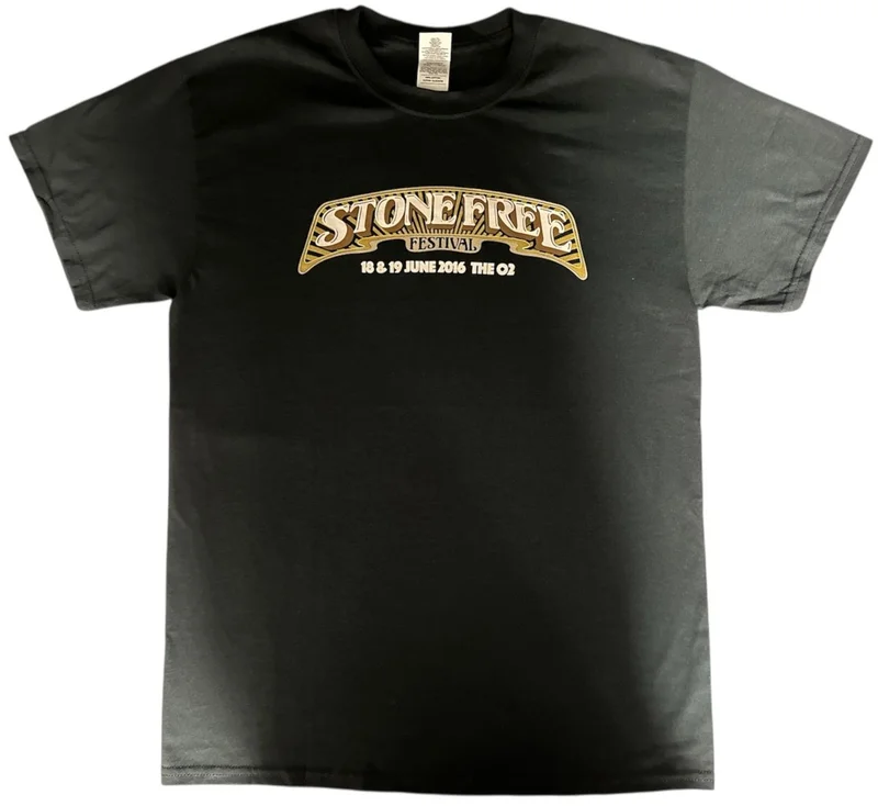 Alice Cooper Stone Free Festival 18/19 June 2016 UK T-shirt