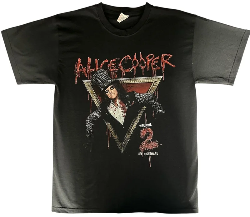 Alice Cooper Welcome 2 My Nightmare UK T-shirt