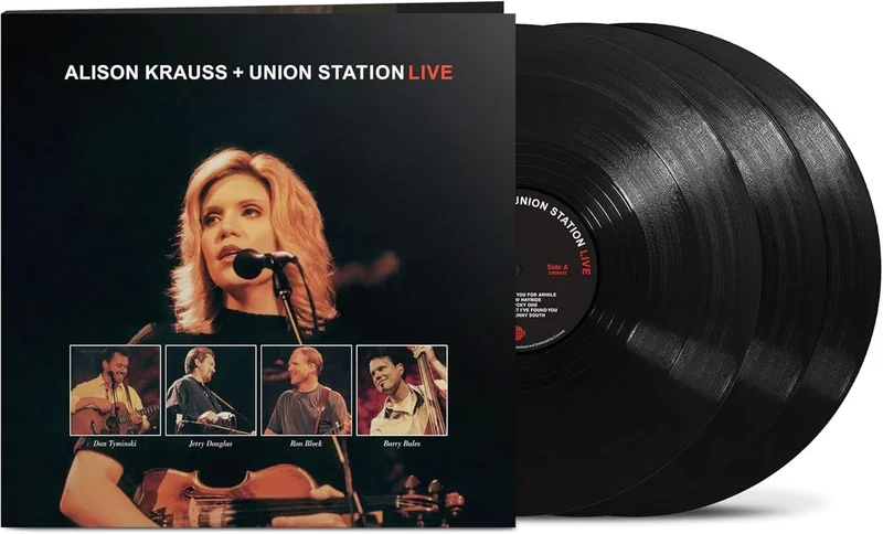 Alison Krauss Live - 180 Gram Vinyl Edition - Sealed US 3-LP vinyl set
