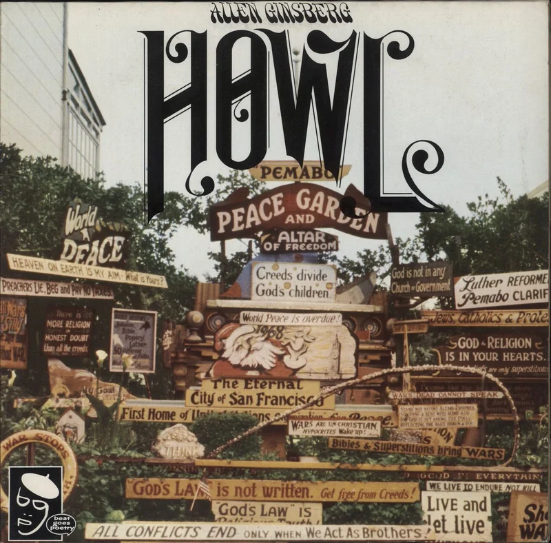 Allen Ginsberg Howl & Other Poems UK Vinyl LP