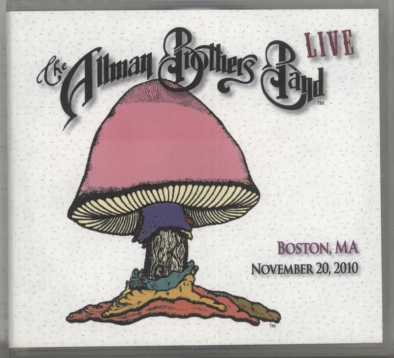Allman Brothers Band Live - Boston, MA - November 20, 2010 US 3-CD set