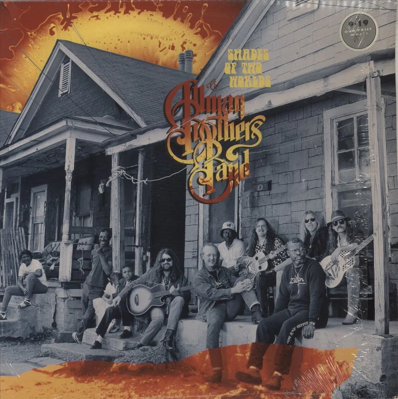 Allman Brothers Band Shades Of Two Worlds - Shrink Dutch Vinyl LP