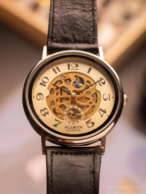 Allwyn Quartz Arabic Very Rare NOS (Ref. V2588-8040) (36mm; Quartz)