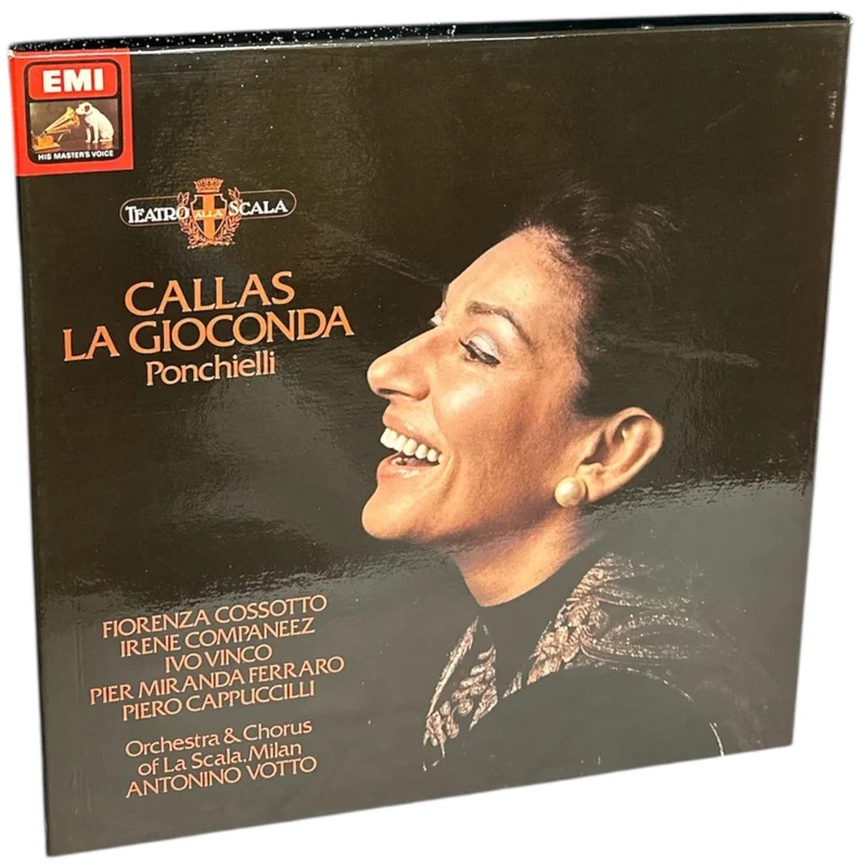 Amilcare Ponchielli La Gioconda UK 3-LP vinyl set