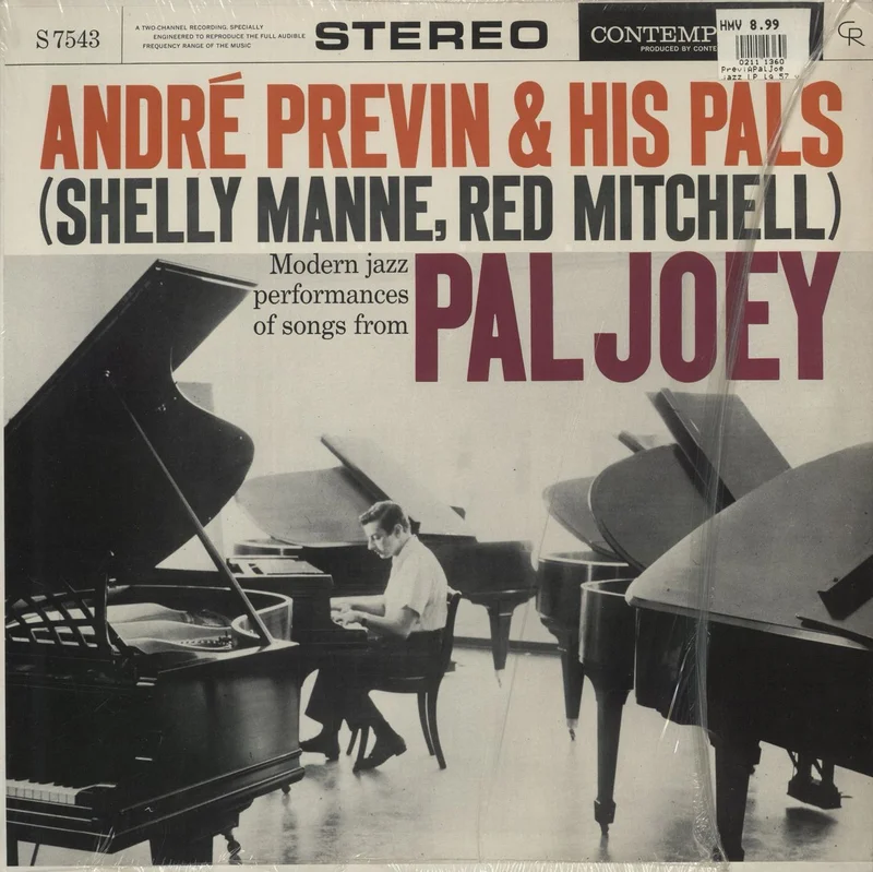 Andr Previn Pal Joey US Vinyl LP