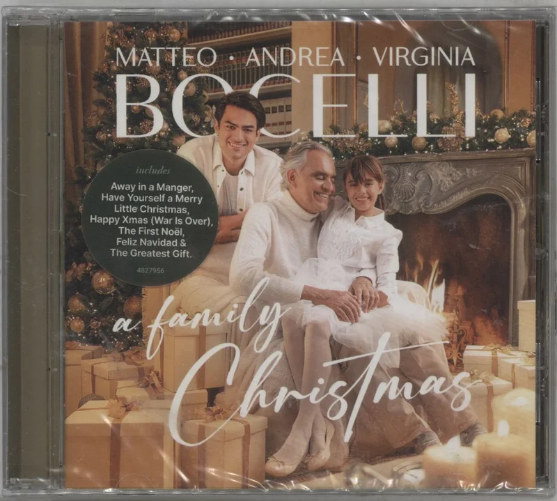 Andrea Bocelli A Family Christmas - Sealed German CD album