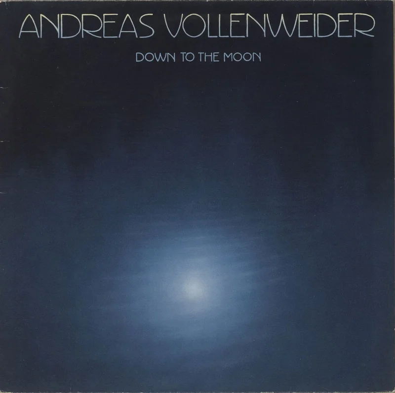 Andreas Vollenweider Down To The Moon Swiss Vinyl LP