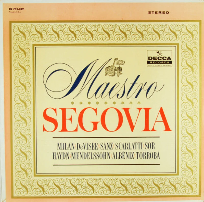 Andrs Segovia - Maestro Segovia