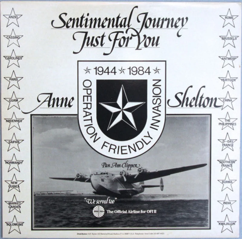 Anne Shelton - Sentimental Journey Just For You