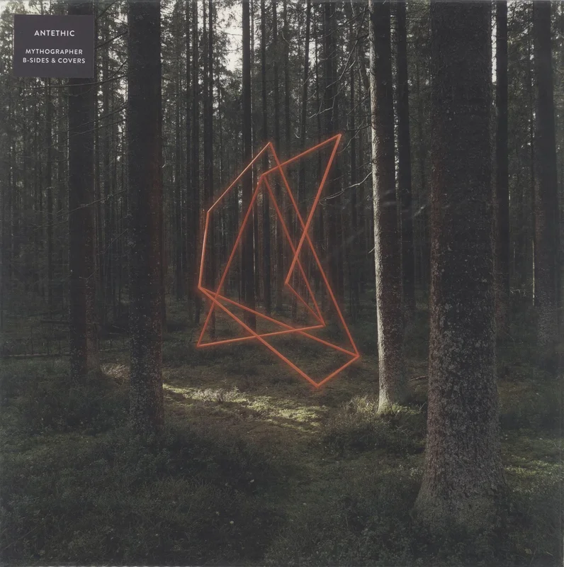 Antethic Mythographer B-Sides & Covers - Seafoam Green with Red Splatter Vinyl UK Vinyl LP