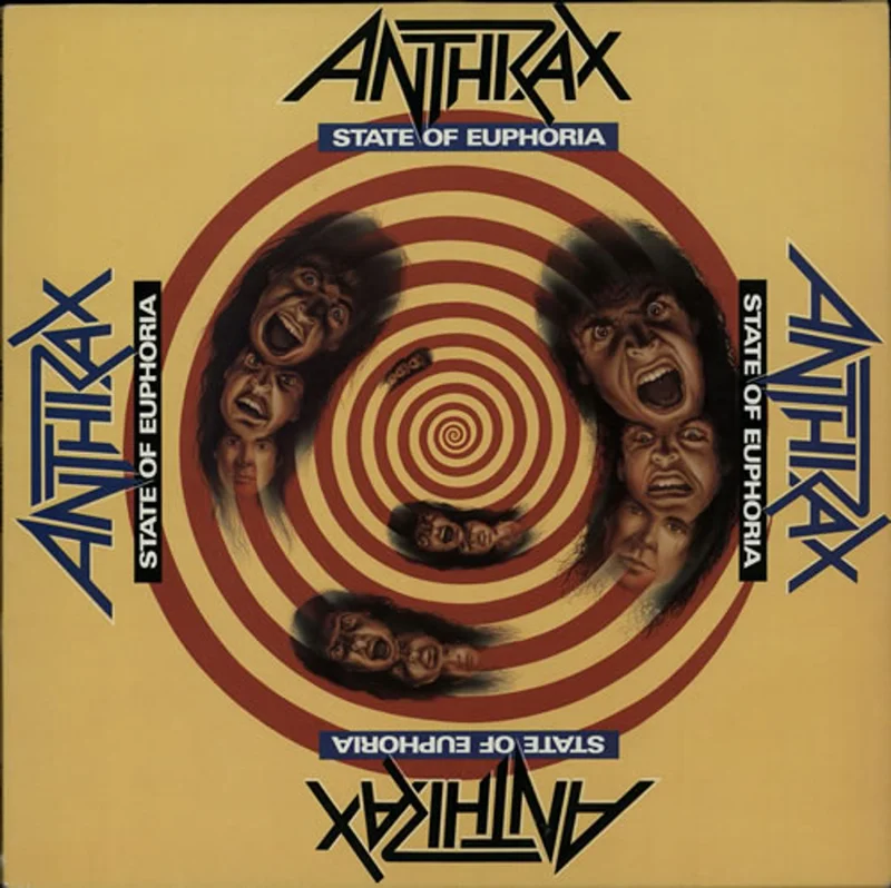 Anthrax State Of Euphoria UK Vinyl LP