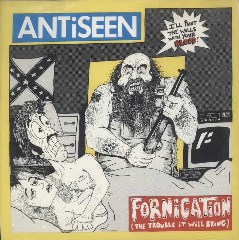 Antiseen Fornication [The Trouble It Will Bring] US 7" vinyl
