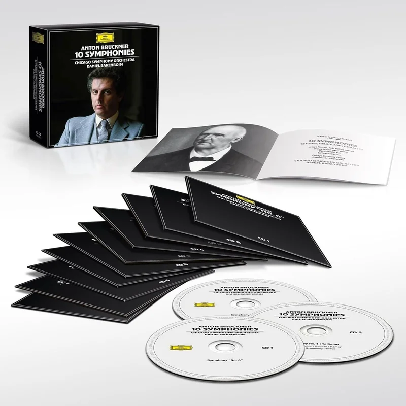 Anton Bruckner 10 Symphonies - 10-CD Set - Sealed UK Cd single boxset