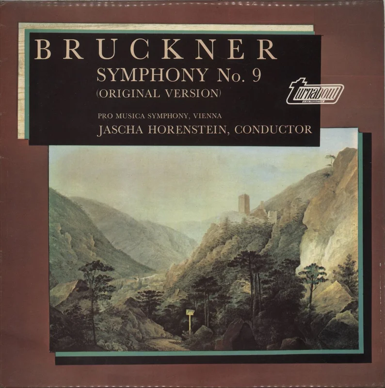 Anton Bruckner Bruckner: Symphony No. 9 (Original Version) UK Vinyl LP