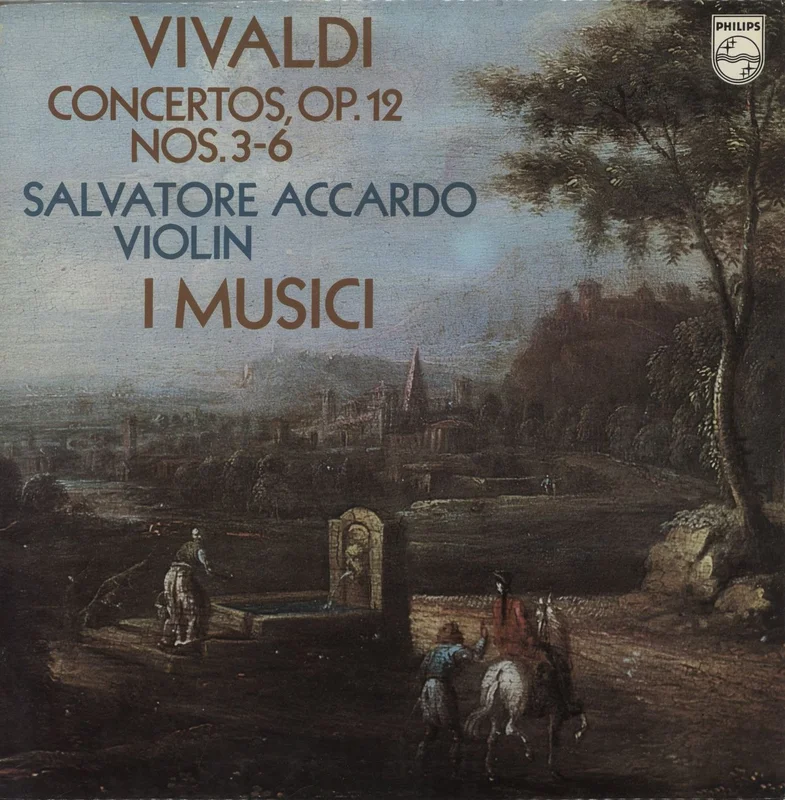 Antonio Vivaldi Concertos, Op.12 Nos. 3-6 UK Vinyl LP