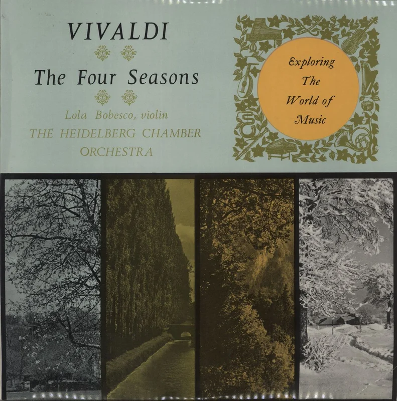 Antonio Vivaldi The Four Seasons UK Vinyl LP