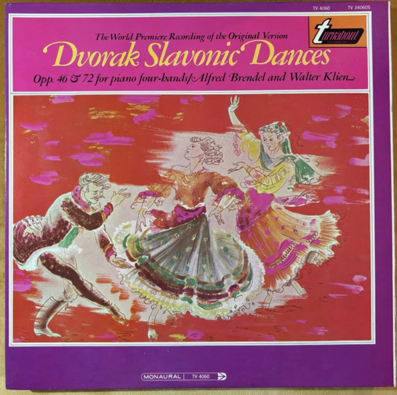 Antonn Dvok, Alfred Brendel, Walter Klien - Slavonic Dances, Opp. 46 & 72 For Piano Four-Hands