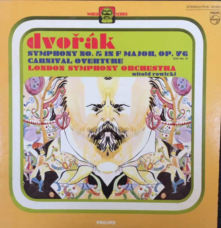 Antonn Dvok, The London Symphony Orchestra, Witold Rowicki - Symphony No. 5 In F Major, Op. 76 / Carnival Overture