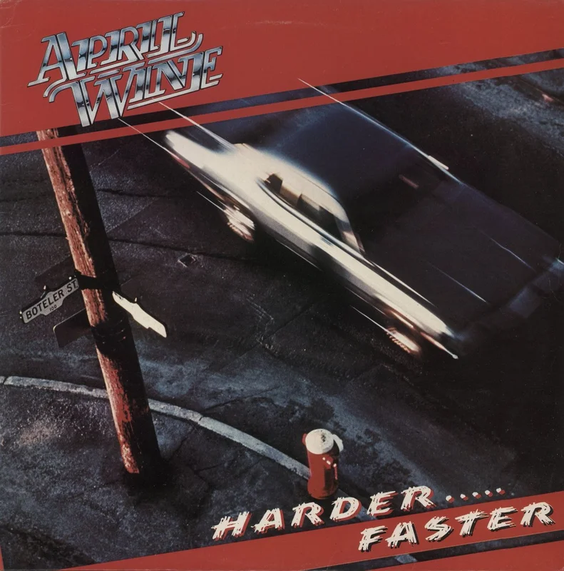 April Wine Harder.....Faster UK Vinyl LP