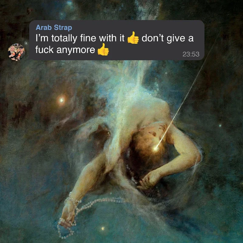 Arab Strap I'M Totally Fine With It Don'T Give A Fuck Anymore (Indie Exclusive "Emoji" Yellow Vinyl)